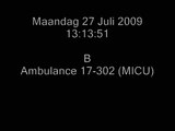 A1 Ambulance 17-302 MICU B Vlietlandziekenhuis IC Schiedam