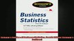 FREE PDF  Schaums Outline of Business Statistics Fourth Edition Schaums Outlines  DOWNLOAD ONLINE