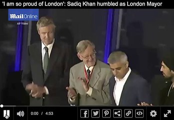 A Muslim sadiq khan is new mayor of London!