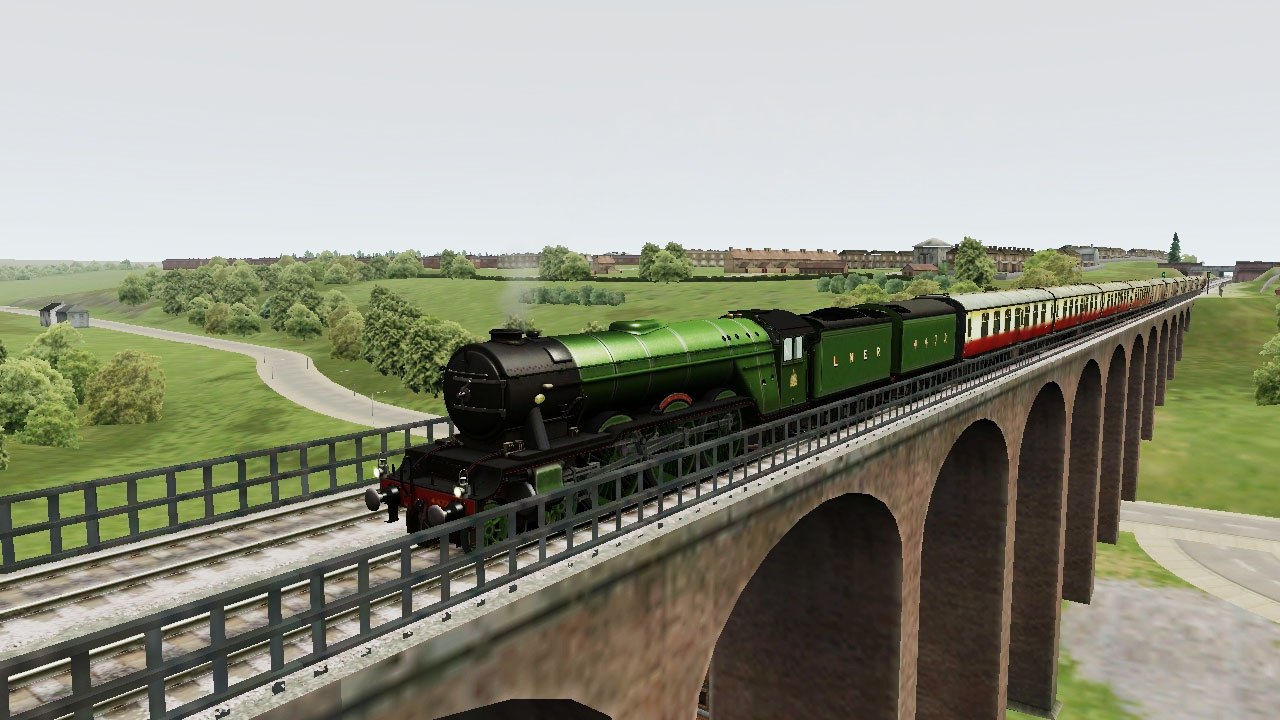 Flying Scotsman Class A3 "TIME ON THE THYNE" East Coast Mainline Train Simulator 2015 Gameplay