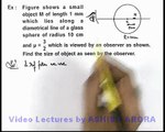 23. Physics | Refraction of Light | Solved Example-12 on Refraction of Light | by Ashish Arora