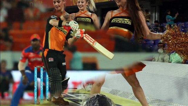 SRH vs GL - David Warner INNINGS - HIGHLIGHT - VIVO IPL 2016 - MATCH 34