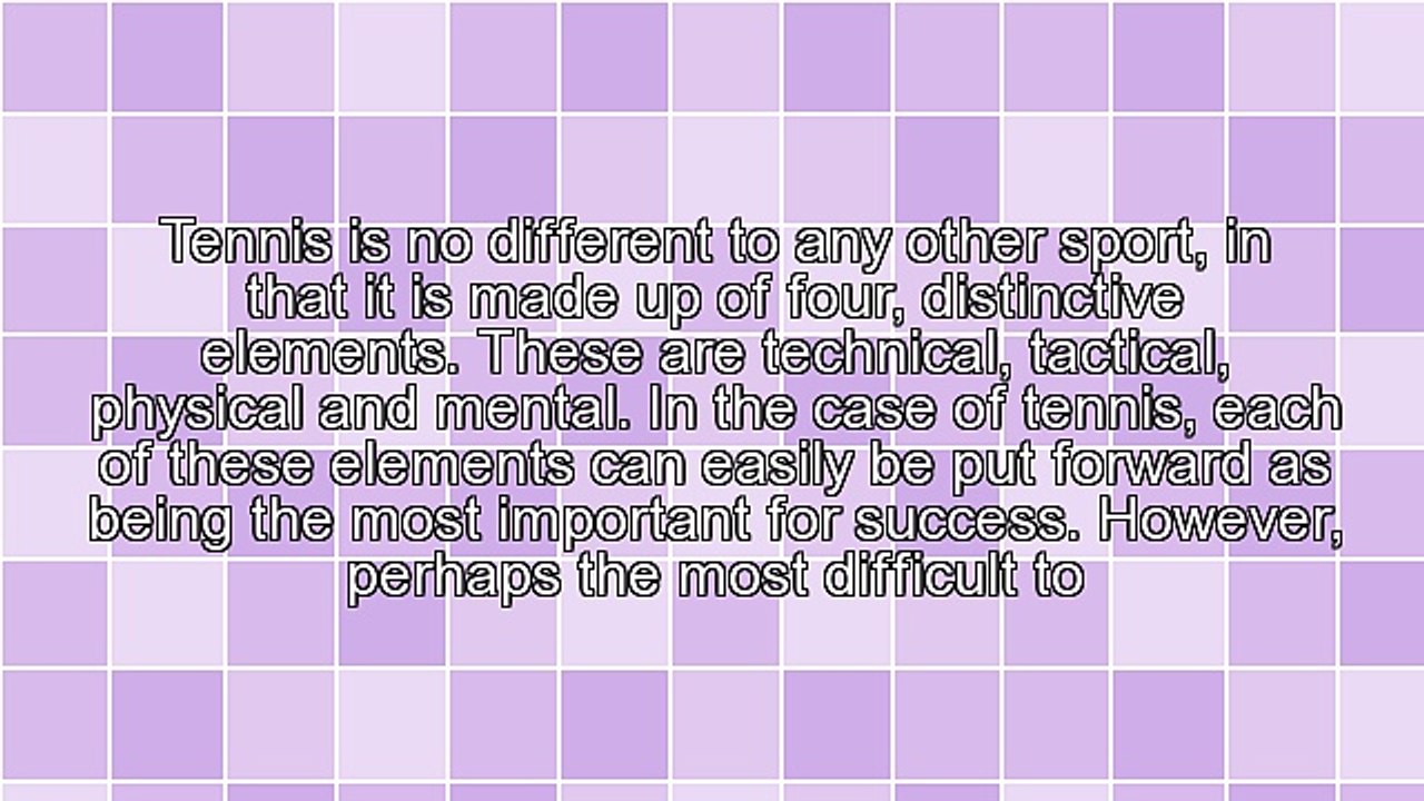 3 Mental Strategies to Immediately Up Your Tennis Game