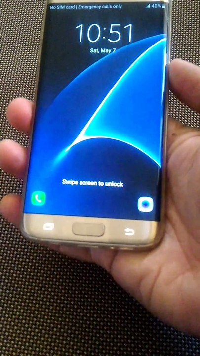 Samsung Galaxy S7 Edge Screen Issue