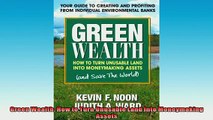 FAVORIT BOOK   Green Wealth How to Turn Unusable Land Into Moneymaking Assets  DOWNLOAD ONLINE