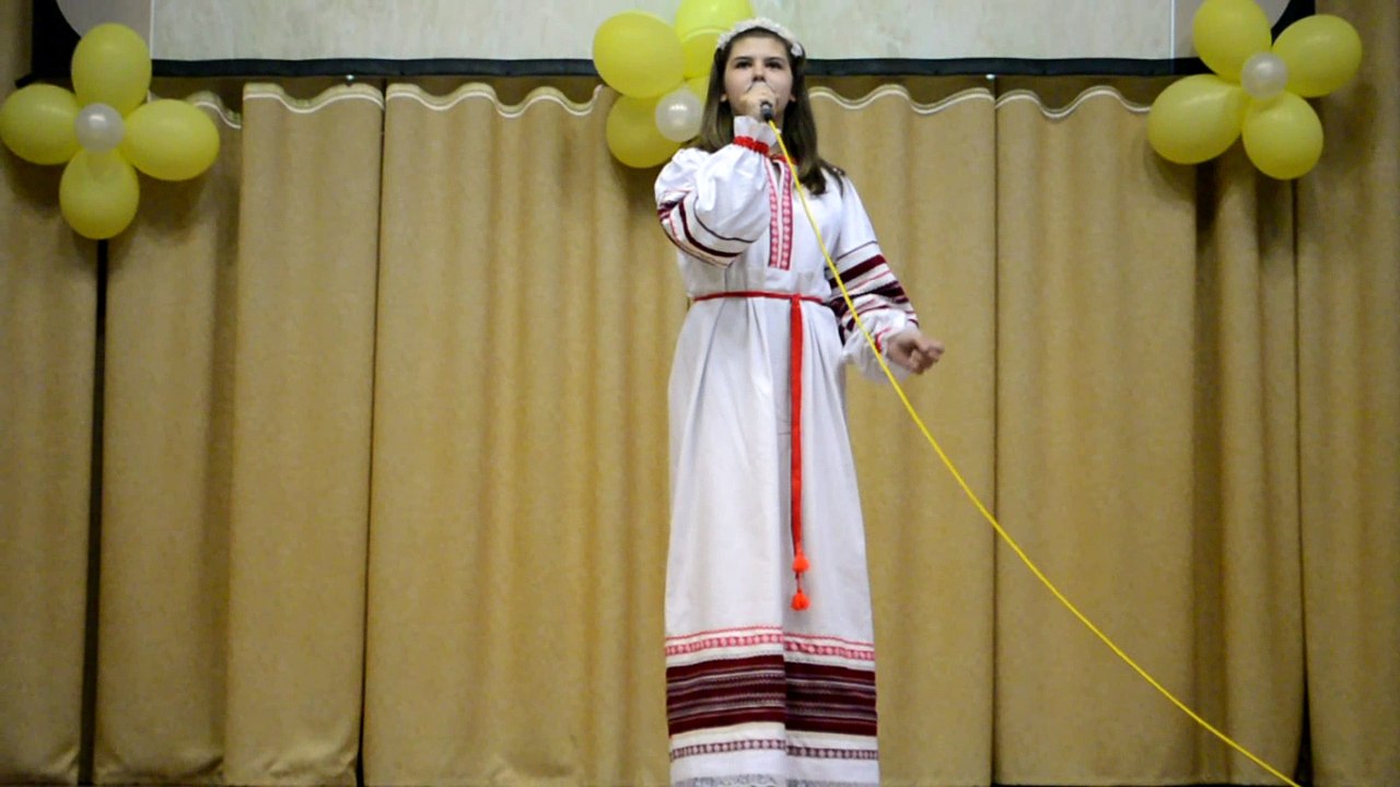 Марьяна Лапенко ученица 6"В" класса школа №718 г. ЗеленоградВыйду ночью в поле с конем