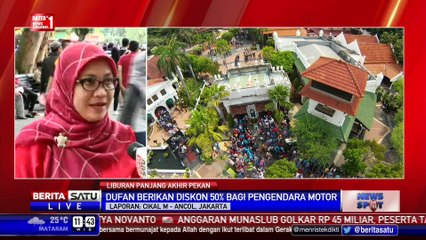 Dufan Berikan Diskon 50 Persen untuk Pengendara Motor