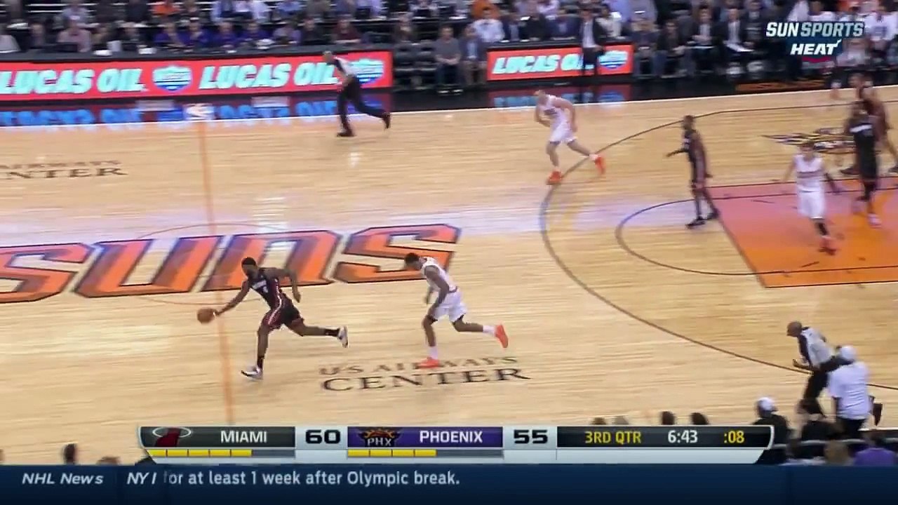 LeBron James Windmill Dunk vs Suns