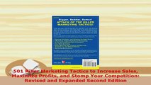 PDF  501 Killer Marketing Tactics to Increase Sales Maximize Profits and Stomp Your Free Books