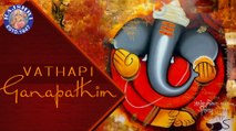 Vathapi Ganapathim Bhaje With Lyrics | Popular Devotional Ganpati Song