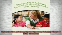 Free Full PDF Downlaod  Understanding and Managing Emotional and Behavior Disorders in the Classroom Full Ebook Online Free