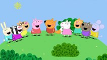 Peppa Pig. Freddy Fox. Mummy Pig and Daddy Pig and George Pig