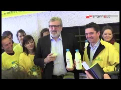 Tg Antenna Sud - Latte, Emiliano scende in campo con Coldiretti