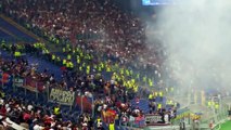 Roma Cska, tensione tra tifosi giallorossi e russi