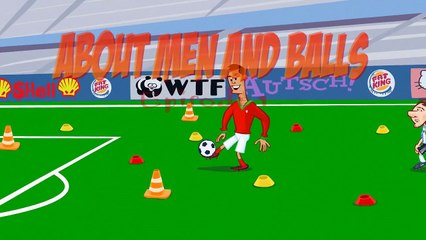 Ronaldo vs. Messi Freekick training