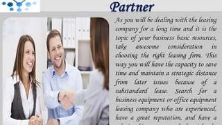 Equipment Leasing Tips By US Business Funding