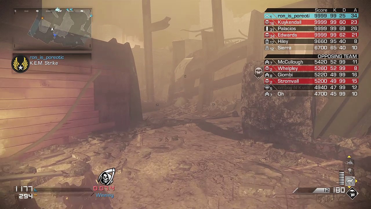 Call of Duty® Ghosts BOT TERMINATOR!!!