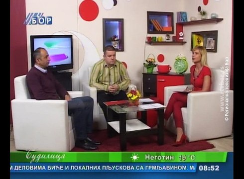 Budilica gostovanje (Slaviša Busić, Dalibor Đenadić), 07. maj 2016. (RTV Bor)
