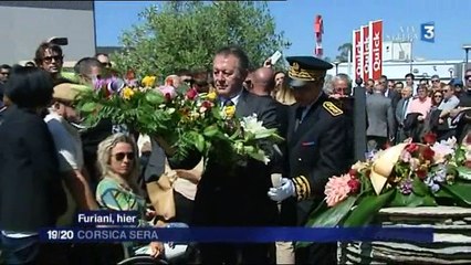Commémoration tragédie de Furiani extrait du JT 06-05-2016 19h France3 ViaStella