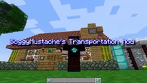 Minecraft Mods #2 Moto Estradeira, Bicicletas, Balões e mais...(SoggyMustache's Transportation Mod)