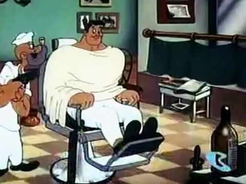201 Shaving Muggs Popeye The Sailor cartoon