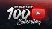 How to Get Your First 100 Subscribers on Your YouTube Channel FAST! (2015/2016)