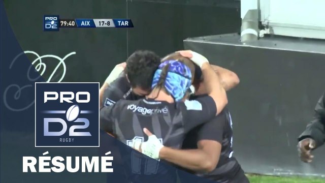 PRO D2 - Résumé Aix-Tarbes: 24-8 - J28 - Saison 2015/2016
