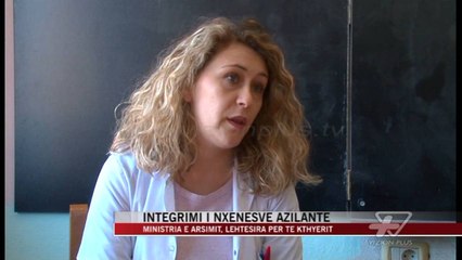 Integrimi i nxënësve azilantë - News, Lajme - Vizion Plus