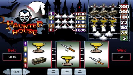 Haunted House ilmainen kasino kolikkopeli Playtech Video Esikatselu
