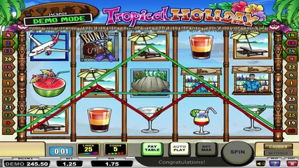 Tropical Holiday ilmainen kasino kolikkopeli Play n Go Video Esikatselu