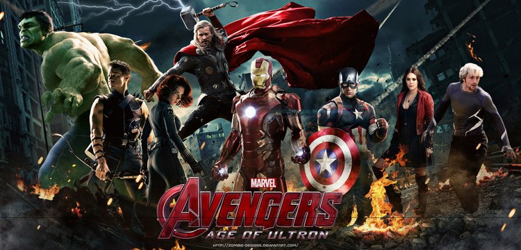 Avengers Age of Ultron Final Battle - Full Cut Scenes 1080P HD