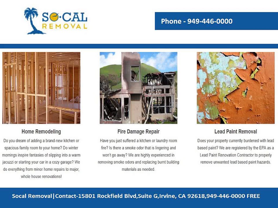 Orange County Water Damage Restoration