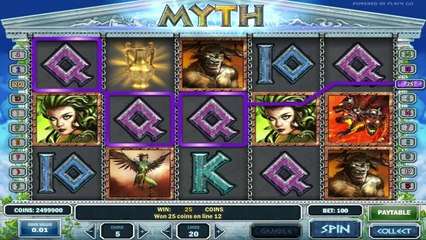 Myth ilmainen kasino kolikkopeli Play n Go Video Esikatselu