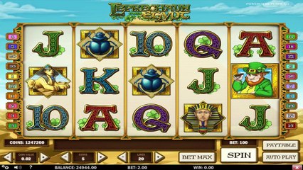 Leprechaun goes Egypt ilmainen kasino kolikkopeli Play n Go Video Esikatselu