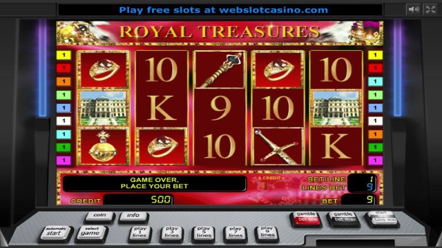Royal Treasures ilmainen kasino kolikkopeli Novomatic Video Esikatselu