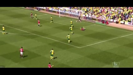 Ander Herrera Volley chance ~ Norwich City v. Manchester United