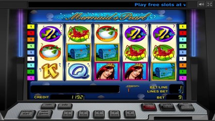 Mermaid's Pearl ilmainen kasino kolikkopeli Novomatic Video Esikatselu