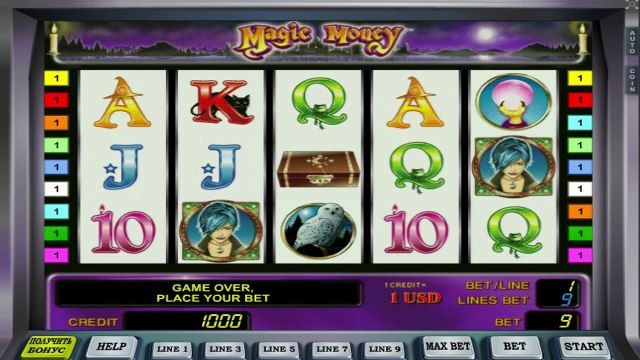 Magic Money ilmainen kasino kolikkopeli Novomatic Video Esikatselu