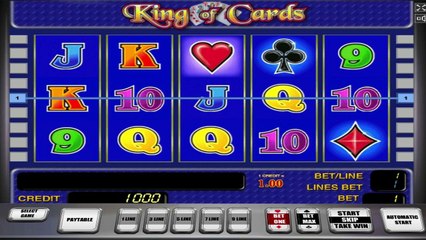 King of Cards ilmainen kasino kolikkopeli Novomatic Video Esikatselu