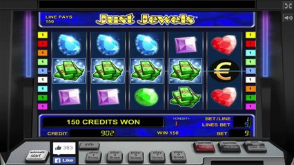 Just Jewels ilmainen kasino kolikkopeli Novomatic Video Esikatselu