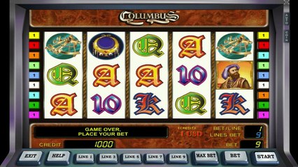 Columbus ilmainen kasino kolikkopeli Novomatic Video Esikatselu