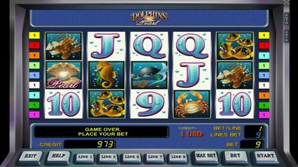 Dolphin's Pearl ilmainen kasino kolikkopeli Novomatic Video Esikatselu