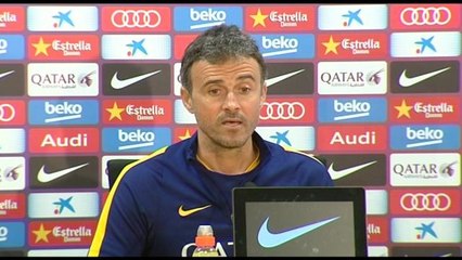 Luis Enrique afirma que el factor mas importante es la cabeza