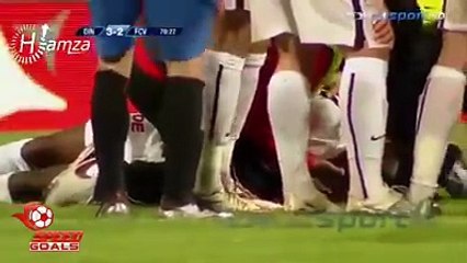 عاجل فيديو وفاة اللاعب الكاميروني Patrick Ekeng  في الملعب في الدوري الروماني منذ قليل