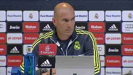 Zidane: "Cristiano va a jugar los dos partidos de Liga que nos quedan"