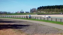 Rally Champion Walter Röhrl crashes Porsche 918 Spyder at the Sachsenring