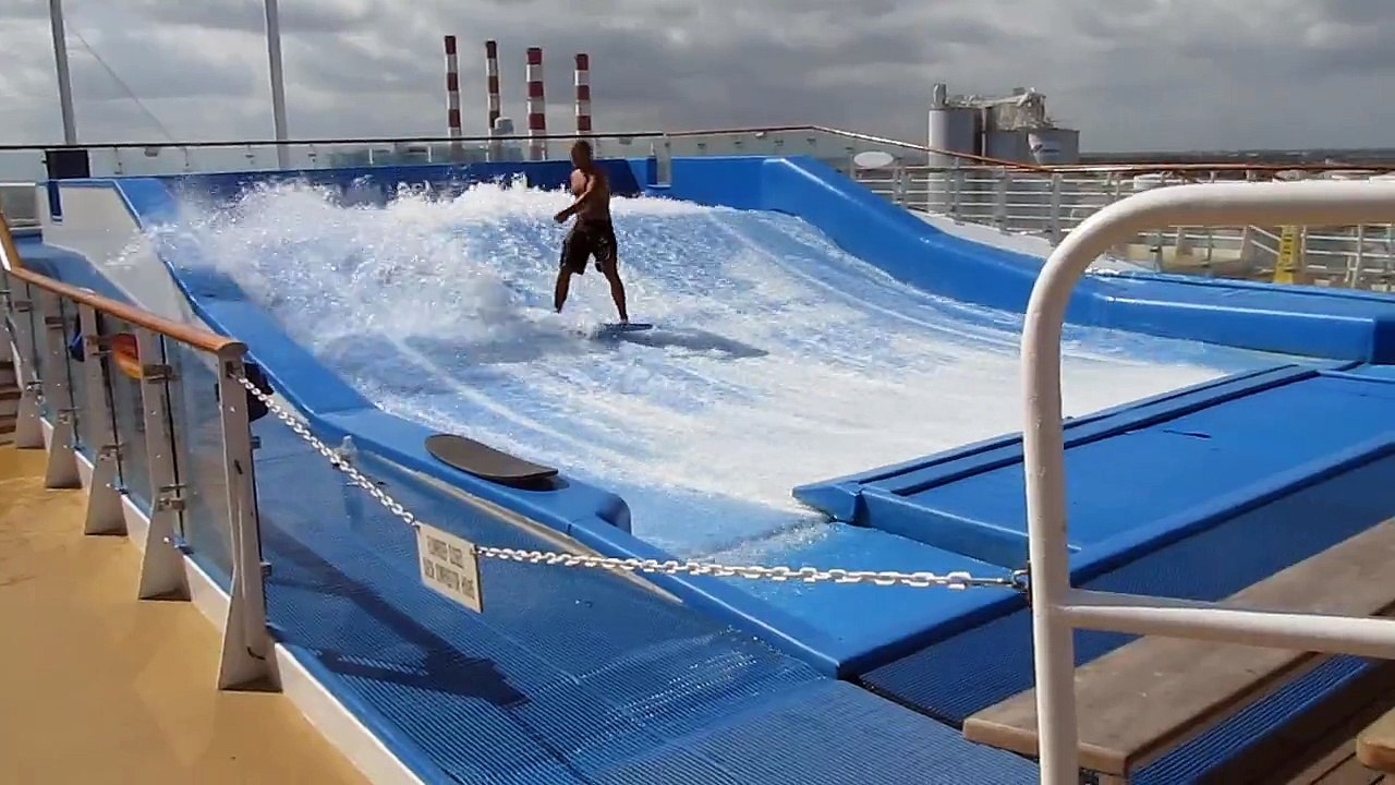 Cruise Law News - Royal Caribbean Flowrider WWE Fantastic Videos