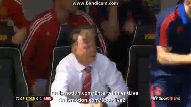 Juan Mata Goal Norwich 0-1 Manchester United Premier League