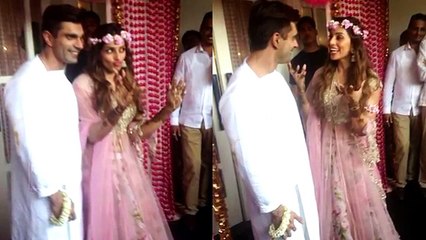 Bipasha Basu & Karan DANCES At Mehendi Ceremony 2016 HD