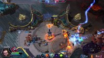♥ Heroes of the Storm (Gameplay) - Thrall, Chain Lightning Build (HoTs Quick Match)